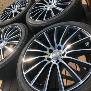 ☆人気レオニス☆19インチ☆weds製☆225/45R19☆ヴェルファイア等に☆(タイヤ・ホイールセット)