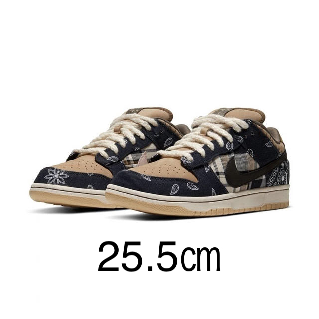 NIKE SB DUNK LOW PRM TRAVIS SCOTT 25.5メンズ