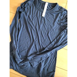 ルルレモン(lululemon)の【売却済】ルルレモンlululemon  ロングスリーブタイトフィット　ブルー(カットソー(長袖/七分))