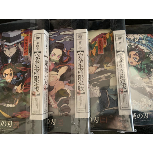 鬼滅の刃1～4 DVD