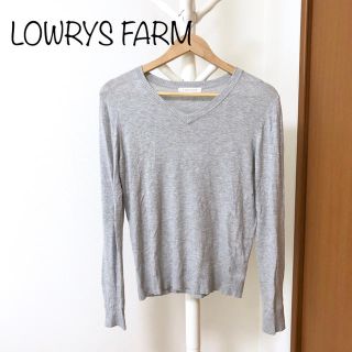 ローリーズファーム(LOWRYS FARM)のローリーズファーム Vネック　セーター(ニット/セーター)