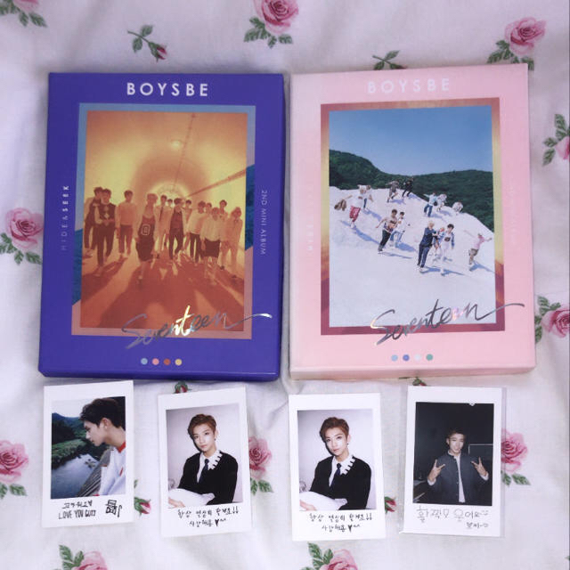 SEVENTEEN セブチ BOYS BE アルバム トレカ エンタメ/ホビーのCD(K-POP/アジア)の商品写真