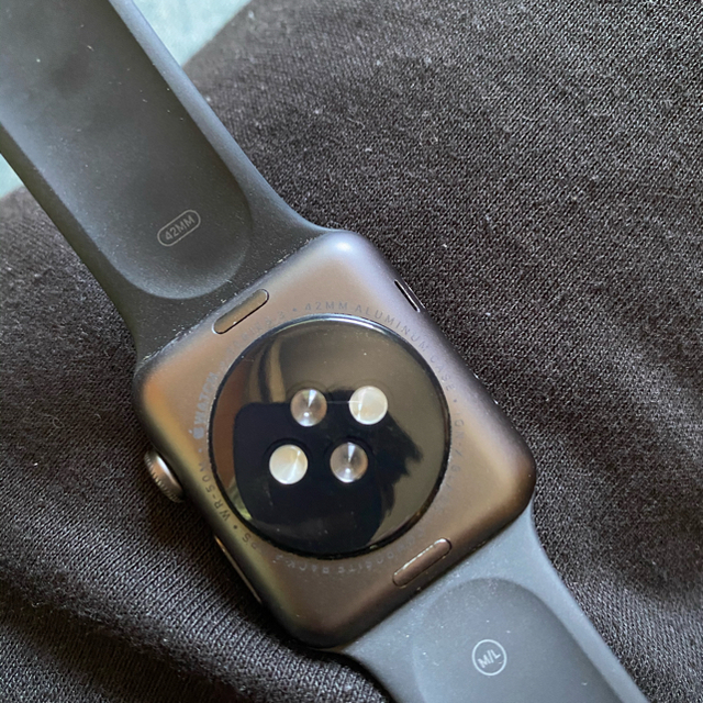 Apple Watch(アップルウォッチ)のアップルウォッチ　series3 42mm GPSモデル メンズの時計(腕時計(デジタル))の商品写真