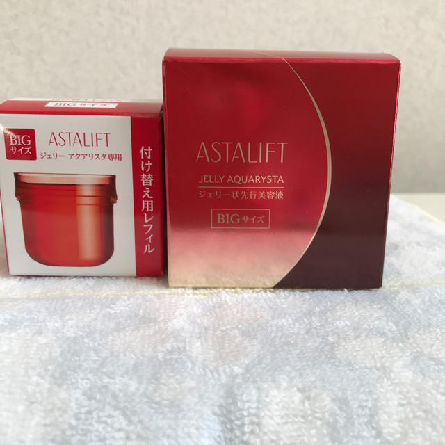 ASTALIFT(アスタリフト)のアスタリフト ジェリー アクアリスタ(60g)+レフィル（60g） コスメ/美容のスキンケア/基礎化粧品(美容液)の商品写真