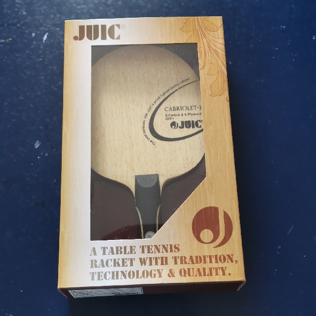 JUIC(ジュウイック)のカブリオレ　ラケット　JＵＩＫ スポーツ/アウトドアのスポーツ/アウトドア その他(卓球)の商品写真