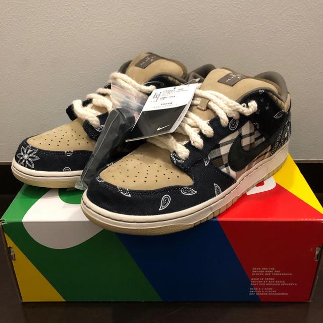 28cm Travis Scott x Nike SB Dunk Low