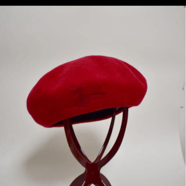 美品！ベレー帽 ヴィヴィアンウエストウッド 赤 ハンチング+ベレー帽
