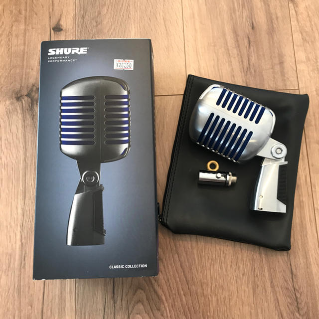 Shure super55 ガイコツマイク 新品