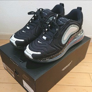 ナイキ(NIKE)のundercover × NIKE AIR MAX 720 black 美品(スニーカー)