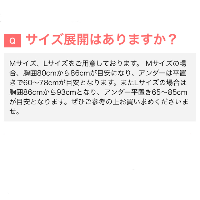 育乳ナイトブラ　導　Lサイズ　新品未使用 レディースの下着/アンダーウェア(ブラ)の商品写真