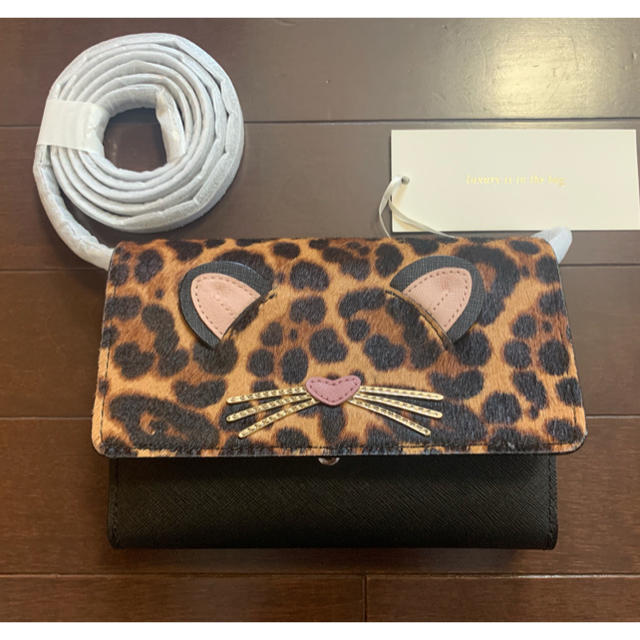 最終お値下げ　kate spade ヒョウ 2WAYバッグ