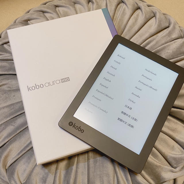 【専用カバー付き】kobo aura H2O Edition2