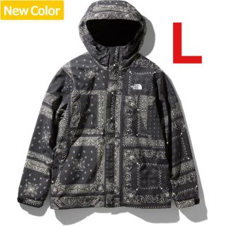 ザノースフェイス(THE NORTH FACE)のTHE NORTH FACE ノベルティースクープジャケット バンダナ 黒 L (マウンテンパーカー)