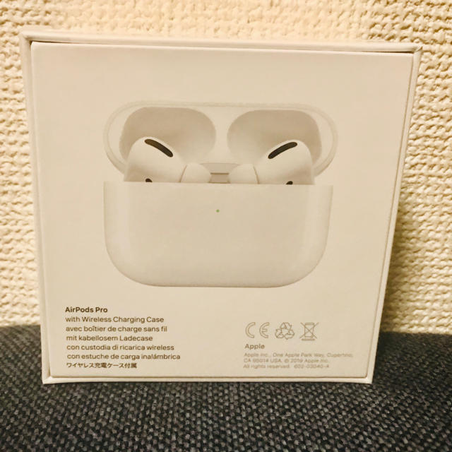 AirPods pro 新品未開封保証書付き 即購入可週末即発送！