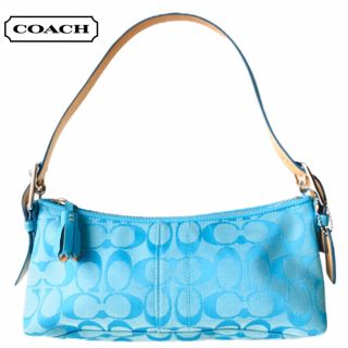 コーチ(COACH)のCOACH　コーチ　バッグ　ポーチ　ハンドバッグ　ショルダーバッグ　シグネチャー(ショルダーバッグ)