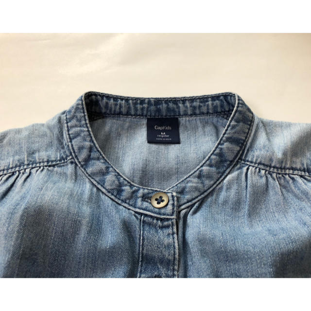 GAP Kids(ギャップキッズ)のワンピース　デニム キッズ/ベビー/マタニティのキッズ服女の子用(90cm~)(ワンピース)の商品写真