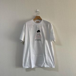 ユナイテッドアローズ(UNITED ARROWS)のLES CINQ LETTRES レサンクレトルズ　Tシャツ　白(Tシャツ/カットソー(半袖/袖なし))