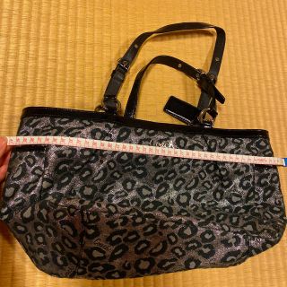 コーチ(COACH)のコーチ　トートバッグ　ヒョウ柄　お値下げしました！(トートバッグ)