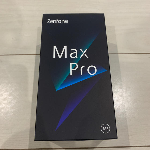 新品未開封 Zenfone Max Pro M2