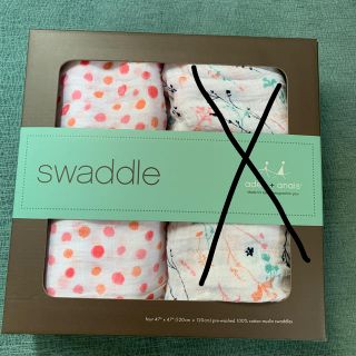 エイデンアンドアネイ(aden+anais)のswaddle ガーゼタオル　ひめ様専用(タオルケット)