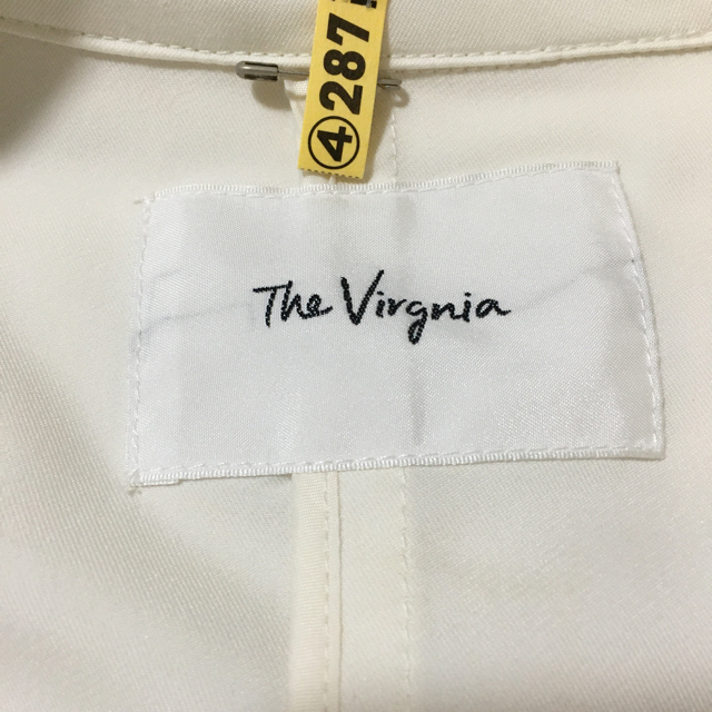 The Virgnia(ザヴァージニア)のThe Virgnia テンセルショートトレンチ レディースのジャケット/アウター(トレンチコート)の商品写真