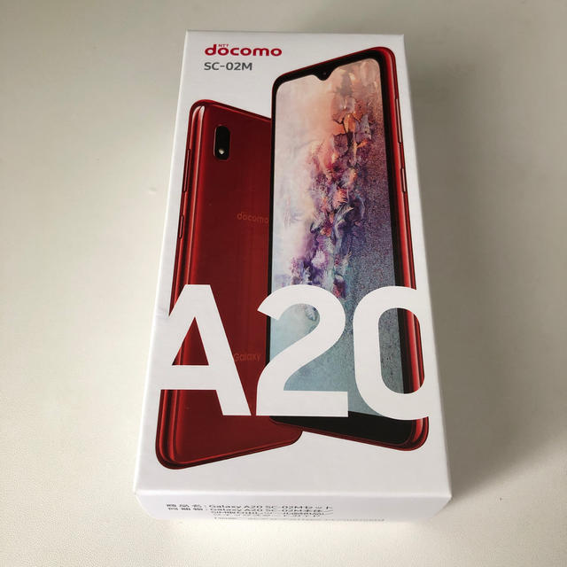 Galaxy(ギャラクシー)のGalaxy A20 docomo ギャラクシー sc-02M シムフリー　美品 スマホ/家電/カメラのスマートフォン/携帯電話(スマートフォン本体)の商品写真