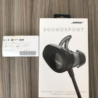 ボーズ(BOSE)のBOSE SoundSport wireless(ヘッドフォン/イヤフォン)