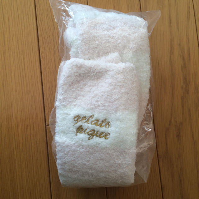 gelato pique(ジェラートピケ)のgelato piqué♡ボーダー靴下 レディースのルームウェア/パジャマ(その他)の商品写真