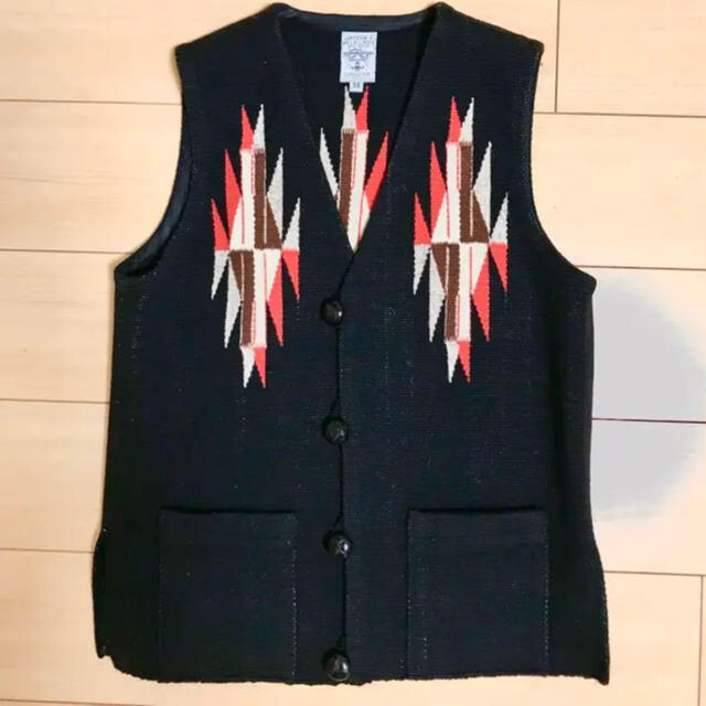 値下げしました!ORTEGA VEST BLACK 36 - ベスト