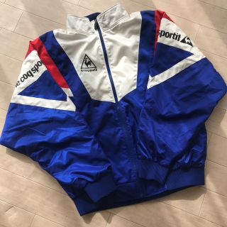 ルコックスポルティフ(le coq sportif)の90s ルコックナイロンジャージ上　LL(ジャージ)