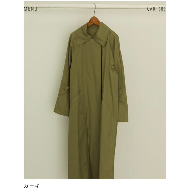 TODAYFUL(トゥデイフル)のトゥデイフル  Tuck Over Trenchcoat レディースのジャケット/アウター(トレンチコート)の商品写真