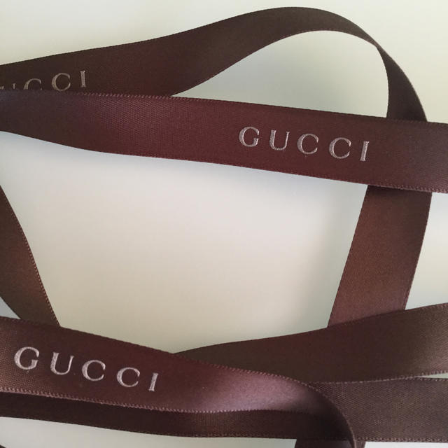 Gucci(グッチ)のGUCCI リボン195センチ インテリア/住まい/日用品のオフィス用品(ラッピング/包装)の商品写真