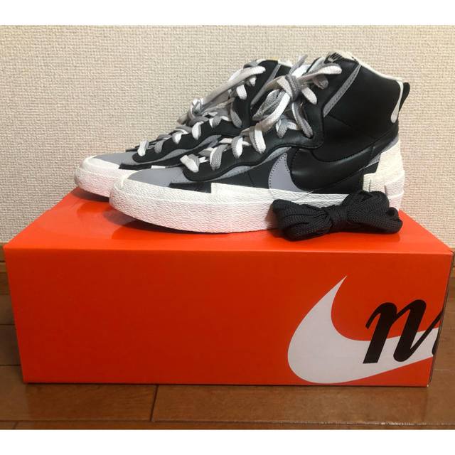 Black付属品NIKE x SACAI BLAZER MID