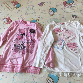 メゾピアノ(mezzo piano)の週末限定値下げ　メゾピアノ　ロンTセット(Tシャツ/カットソー)