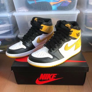 ナイキ(NIKE)のAIR JORDAN 1 RETRO HIGH OG YELLOW OCHRE(スニーカー)