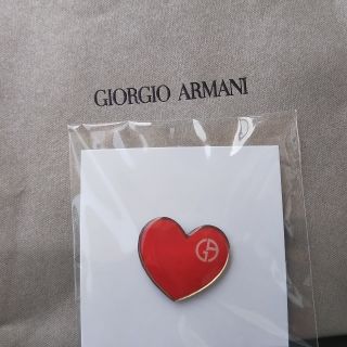 ジョルジオアルマーニ(Giorgio Armani)のアルマーニ ピンバッチ(ノベルティグッズ)