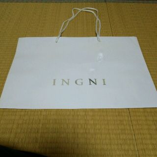 イング(INGNI)のINGNI ショップ袋(大)(ショップ袋)