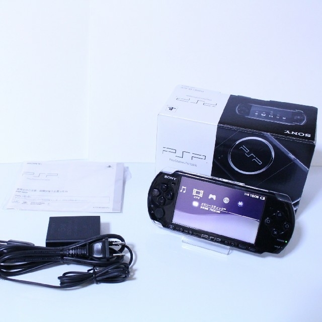 「良品」PSP 3000 ピアノブラック