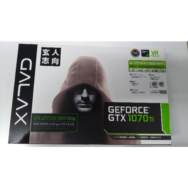 玄人志向　NVIDIA GTX 1070Ti搭載 グラフィックボード スマホ/家電/カメラのPC/タブレット(PCパーツ)の商品写真