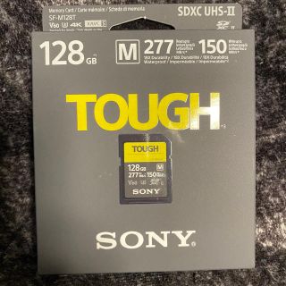 ソニー(SONY)の【新品】SONY SDカード TOUGH 128GB SF-M128T(PC周辺機器)