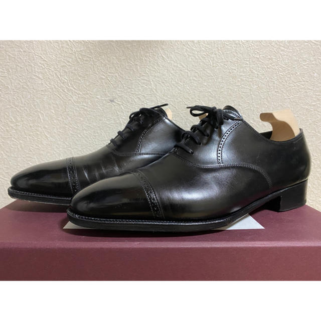 ジョンロブJOHN LOBBフィリップ2 7EE ダークブラウン美品-