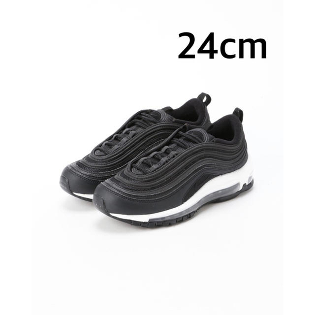 【美品】NIKEエアマックス97 ブラック　24cm