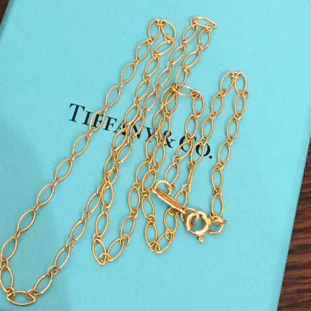 Tiffany & Co. - 美品 ティファニー オーバルチェーン ネックレスの通販 by くま｜ティファニーならラクマ