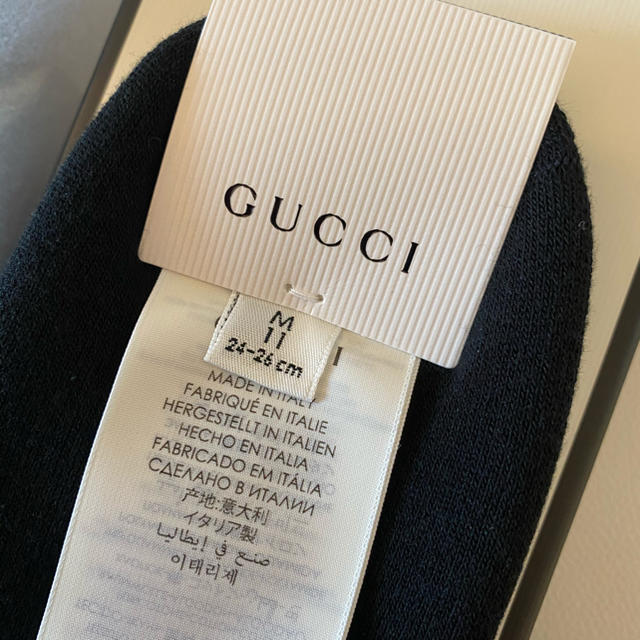 Gucci(グッチ)のGUCCI  靴下　メンズ　シューズ メンズのレッグウェア(ソックス)の商品写真