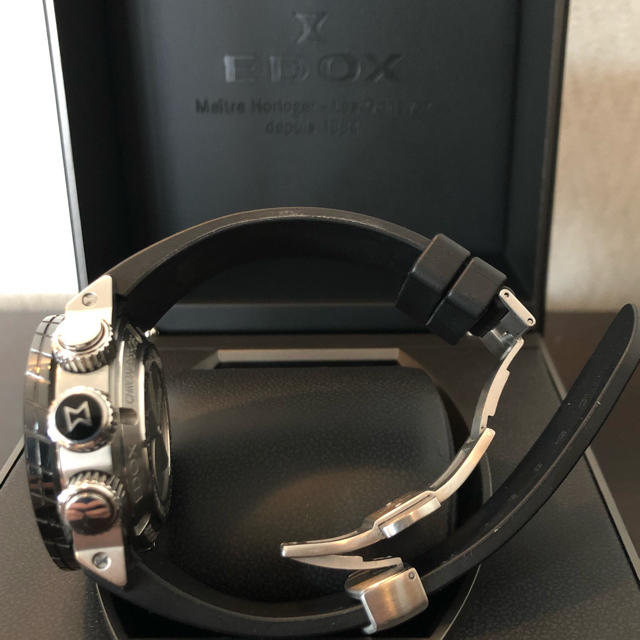 EDOX(エドックス)のクーポン値下！正規品EDOX W6521 エドックスクラス1クロノオフショア！！ メンズの時計(腕時計(アナログ))の商品写真