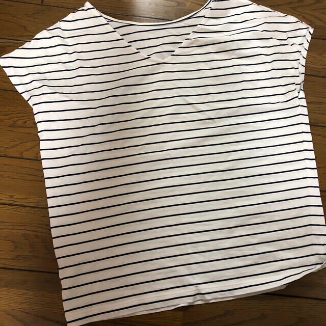 Adam et Rope'(アダムエロぺ)の新品同様⭐︎ アダムエロペ　ボーダー　Tシャツ メンズのトップス(Tシャツ/カットソー(半袖/袖なし))の商品写真