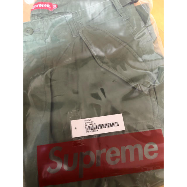 30 supreme Cargo Pant オリーブ　olive