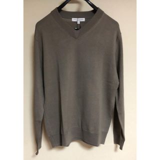 アーバンリサーチ(URBAN RESEARCH)の新品★URBAN RESEARCH イタリアンウールVネックニット メンズ(ニット/セーター)