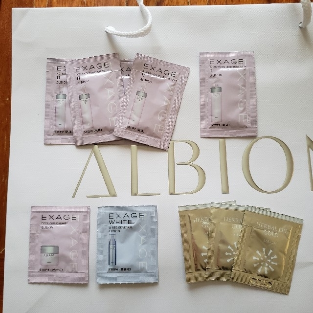 ALBION(アルビオン)のアルビオンサンプル コスメ/美容のキット/セット(サンプル/トライアルキット)の商品写真