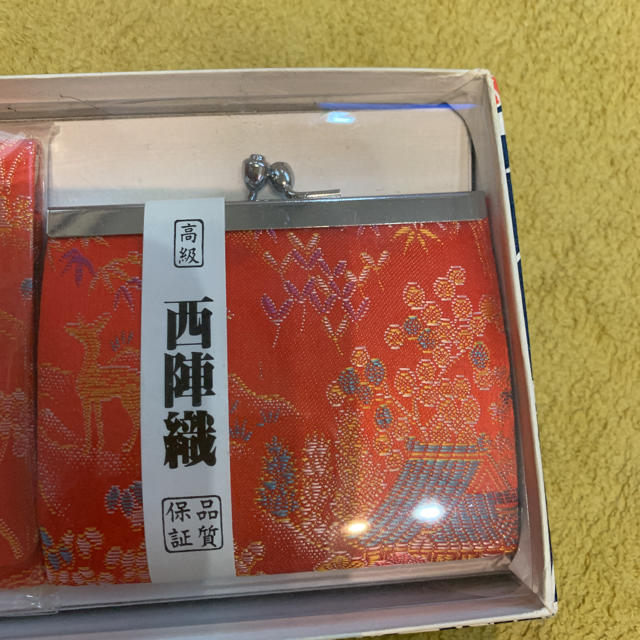 西陣(ニシジン)の西陣織　財布セット レディースの水着/浴衣(和装小物)の商品写真